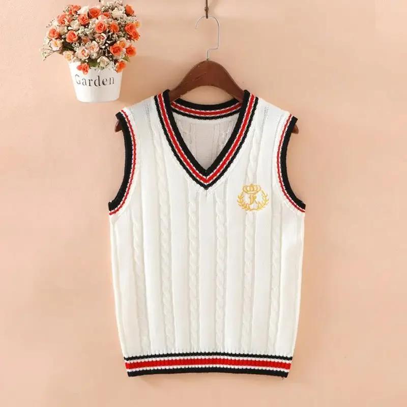 Women Sweater Vest Sleeveless Pullover Sweater Women\'s Knitted Women\'s Waistcoat Winter Wool Vest Women