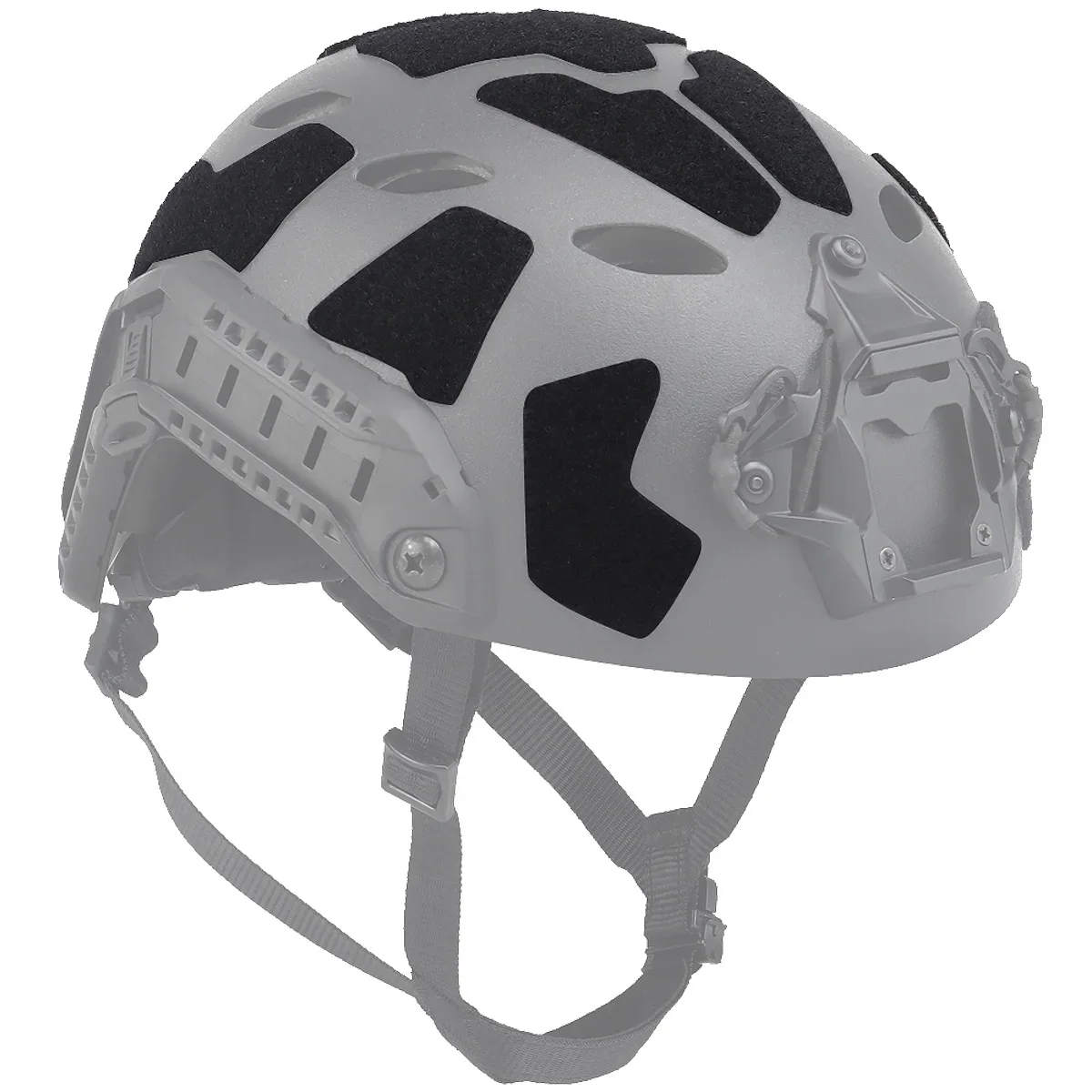 1 Set Super High Cut Tactical FAST Helmet Magic Sticker Velcros Universal Tape Helmet Padding Stickers For Helmet