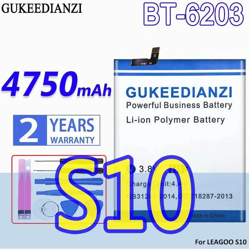 

Аккумулятор мобильного телефона Leagoo S10 Durable 4750 мАч BT-6203