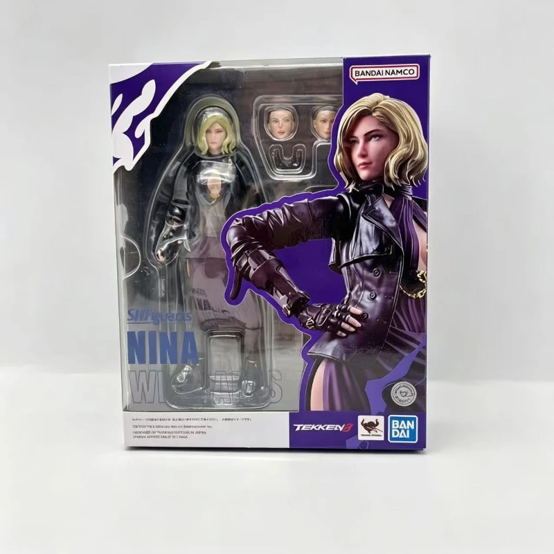 

Original studio Bandai S.H.Figuarts "Tekken 8" Nina Williams new movable figure doll model toy collection ornaments holiday gift