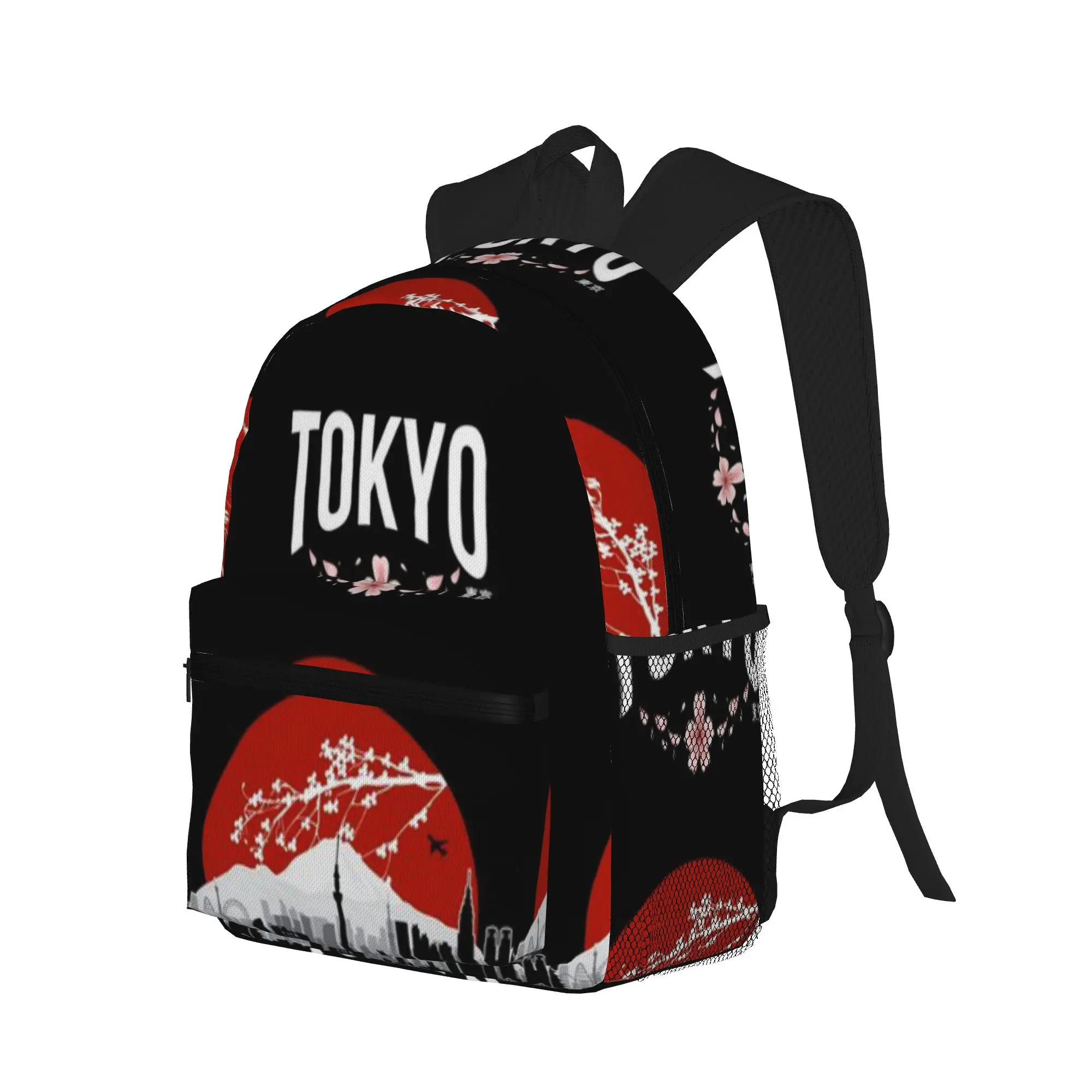 Tokyo - I don t speak Japanese  White Version  Casual Backpack for Students and Adults Bags for women