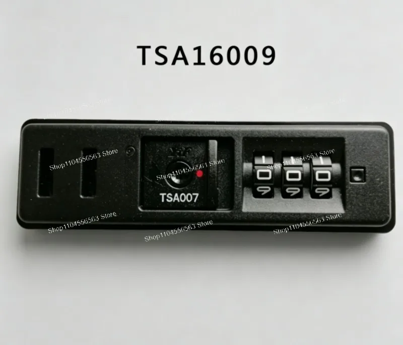 TSA007 Customs Code Lock for Luggage, 3-Digit Fixed Lock Zipper Box Embedded Lock（16023 16009）
