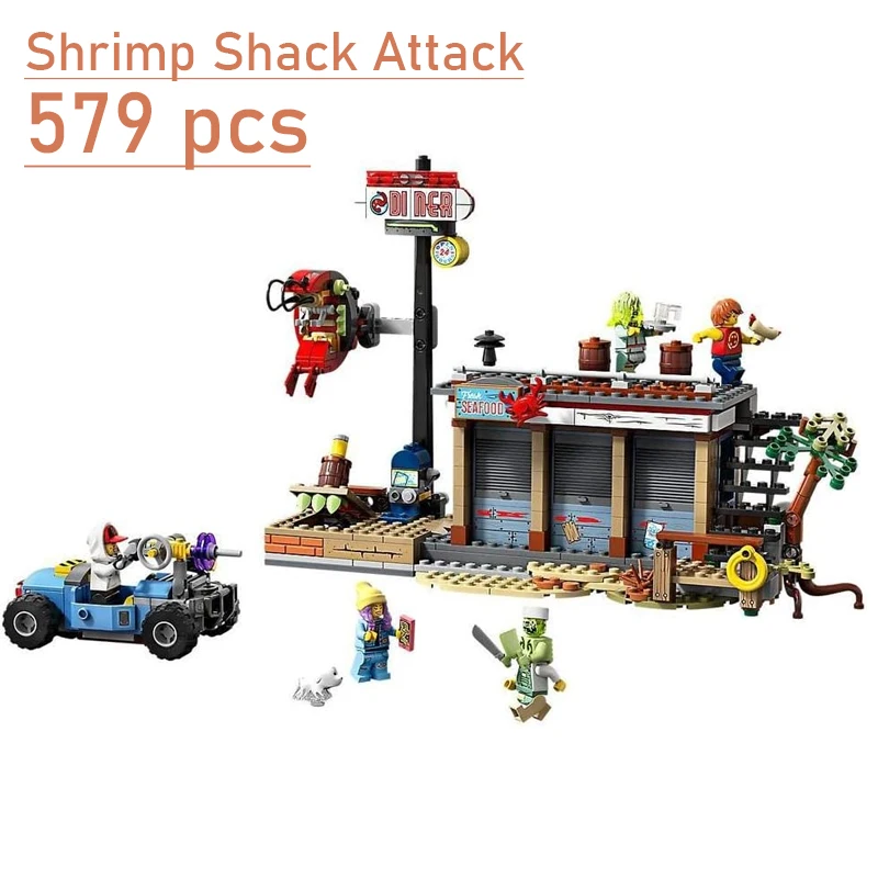 rare-toys-579pcs-shrimp-shack-attack-building-blocks-toys-holiday-gifts-compatible-with-70422