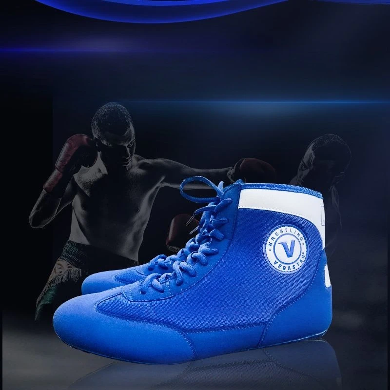 

Professional Men Wrestling Sneakers Non-Slip Gym Training Shoe Top Quality Fighting Shoes Men Mid-Top Boxing Sport Shoes Man