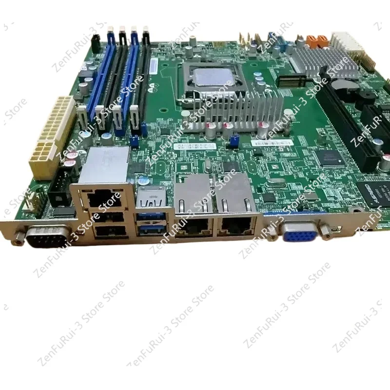 Second-hand Ultra Micro X11SSH-F Workstation Server Motherboard Core 6Th And 7Th Generations E3-1200 V5 V6 Remote Management
