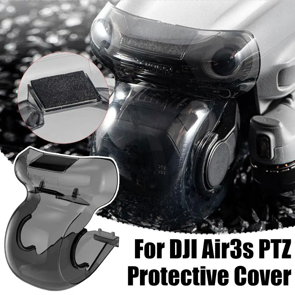 For DJI Air3S Lens Protection Cover Anti-collision Drone Cover Lightweight And Gimbal Design Protection Scratch-resistant C0B3