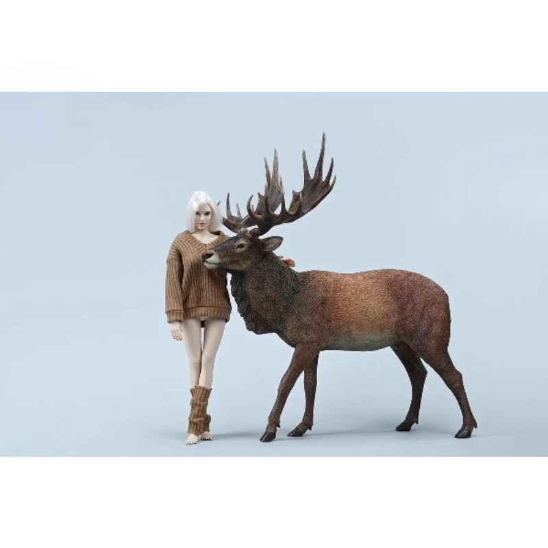 Model horned deer simulation peripheral figure trendy doll home ornament