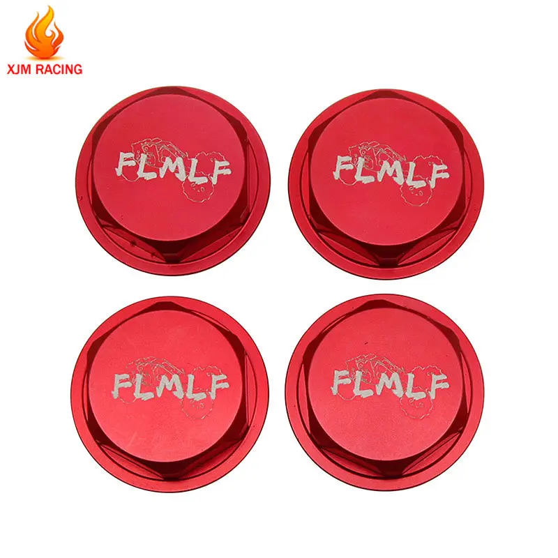 CNC Metall Reifen Feste Radkappe Mutter 4 teile/satz für 1/5 HPI Rofun Baha Rovan King Motor BAJA 5B 5T 5SC Lkw Rc Auto Racing Teile
