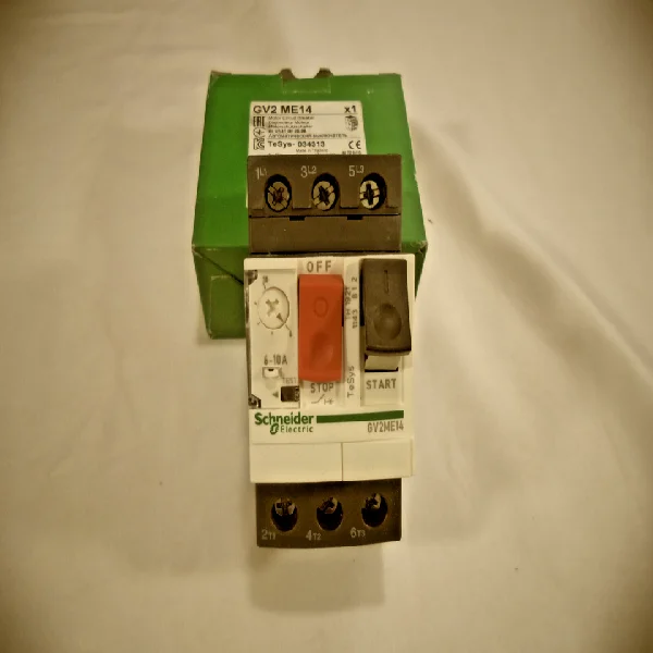 

Автоматический выключатель двигателя Gv2-me14 # 61, новый оригинальный Spot Plc