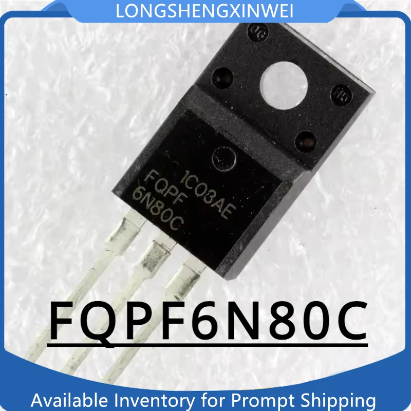 1Pcs FQPF6N80C 6N80C TO220F Inverter Geschakelde Power Mos Triode