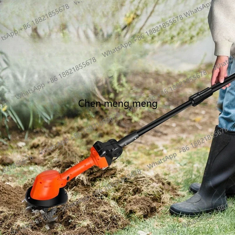 A55 Lithium battery household tiller handheld deep tiller handheld grass digging