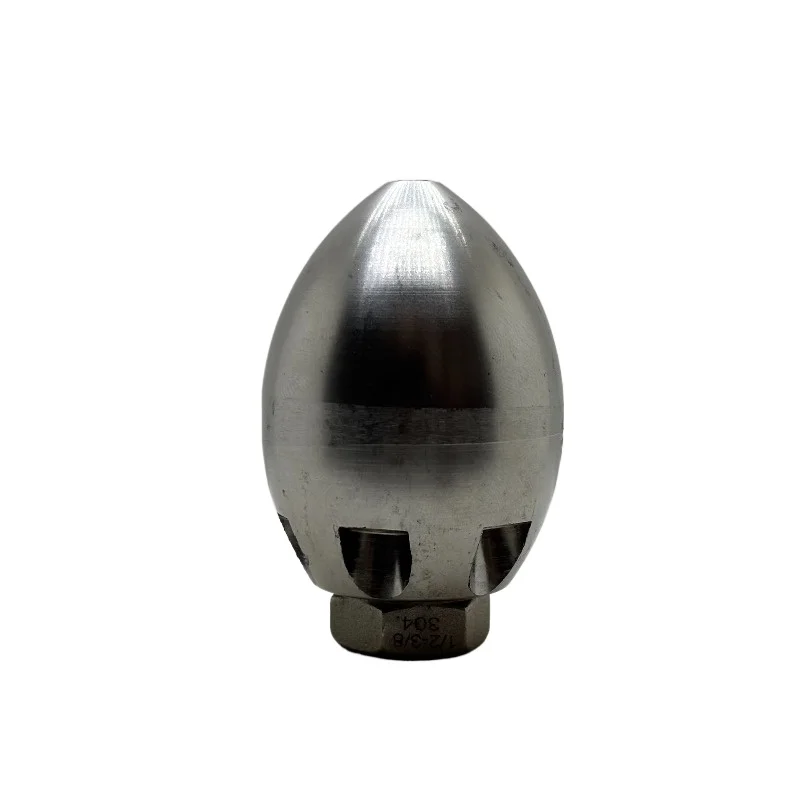 G1/2 3/8 inch Sewer Dredging Nozzle Municipal Pipeline Drainage Injector High-Pressure Cleaning Machine Dredging Vehicle Nozzle