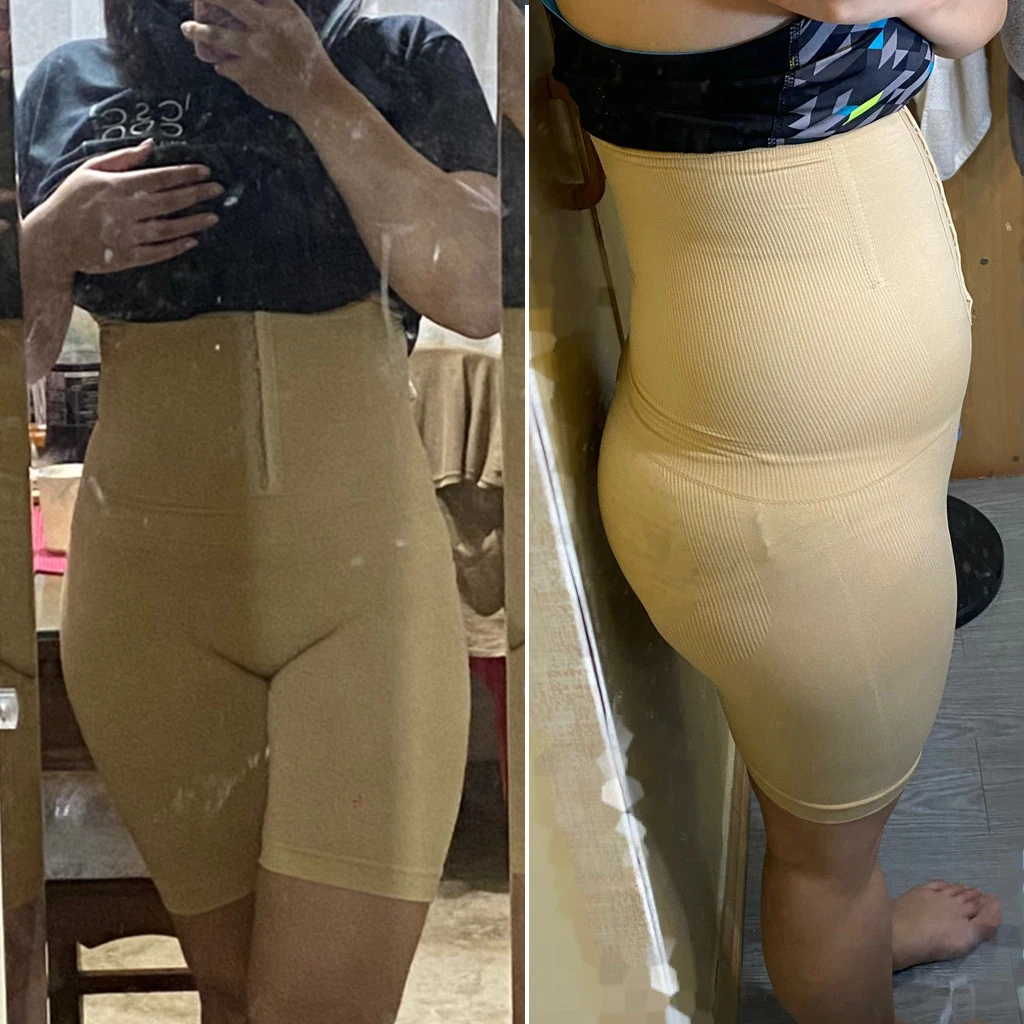 

XS High Waist Trainer Tummy Control Shapewear Women Shorts Faja Slimming Body Shaper Tummy Slimmer Girdle Tummy Tuck Panties