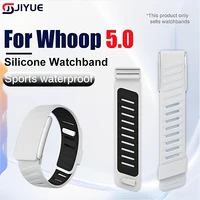 Correa de repuesto de banda ajustable súper suave Compatible con monitor de frecuencia cardíaca Whoop 5.0