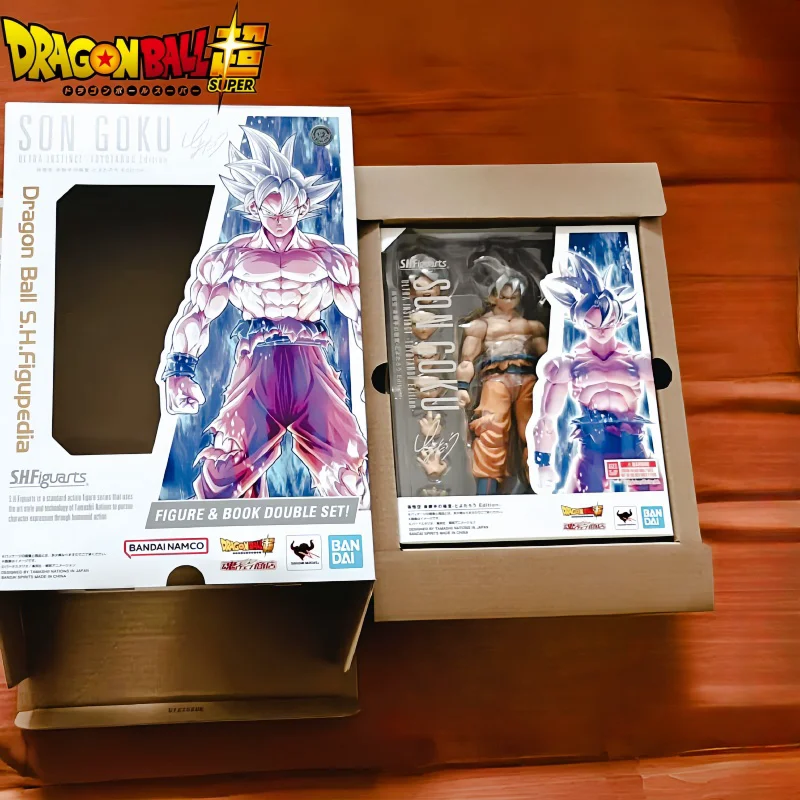 New Original Bandai-Figura Vj30 S.H.Figuarts De Dragon Ball Z Son Goku Ultra Instinct Super Saiyan Edition Toys Collection Gifts