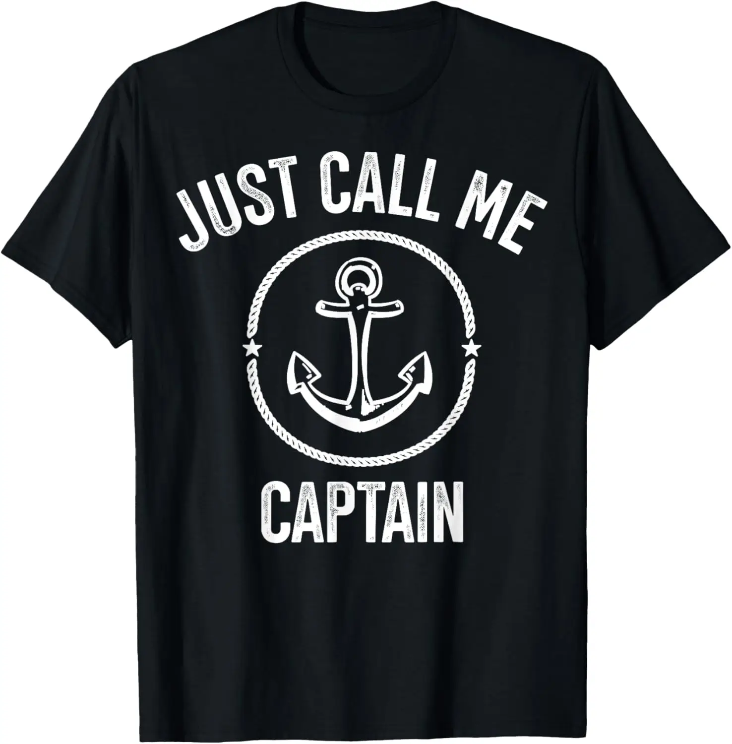 Just Call Me Captain Gift For Sea Captains Boat Themed Gift T-Shirt