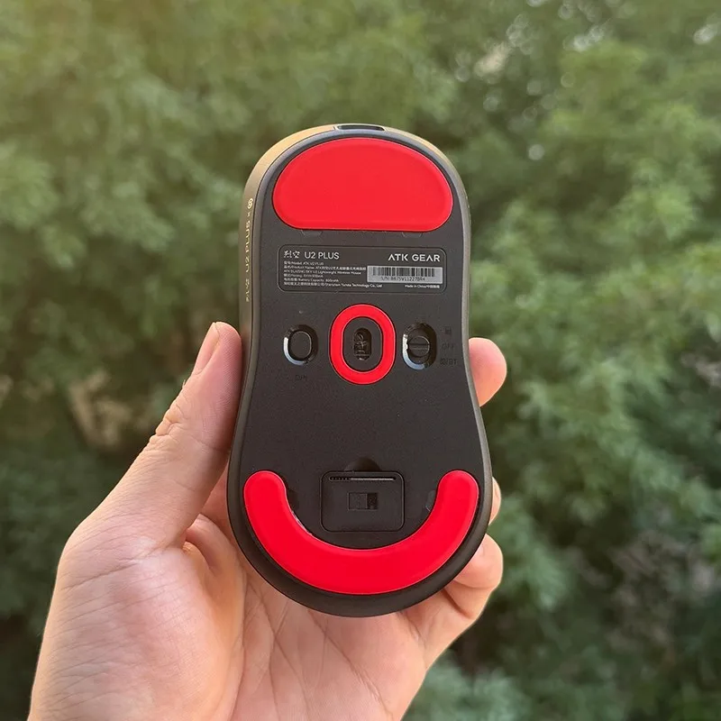 

1 Set Meow Gaming Gear MGG Ultraglide Mouse Skates For ATK U2 SE/ PROMAX/ Plus Brake Silence Control Speed Feet ICE Glides PTFE