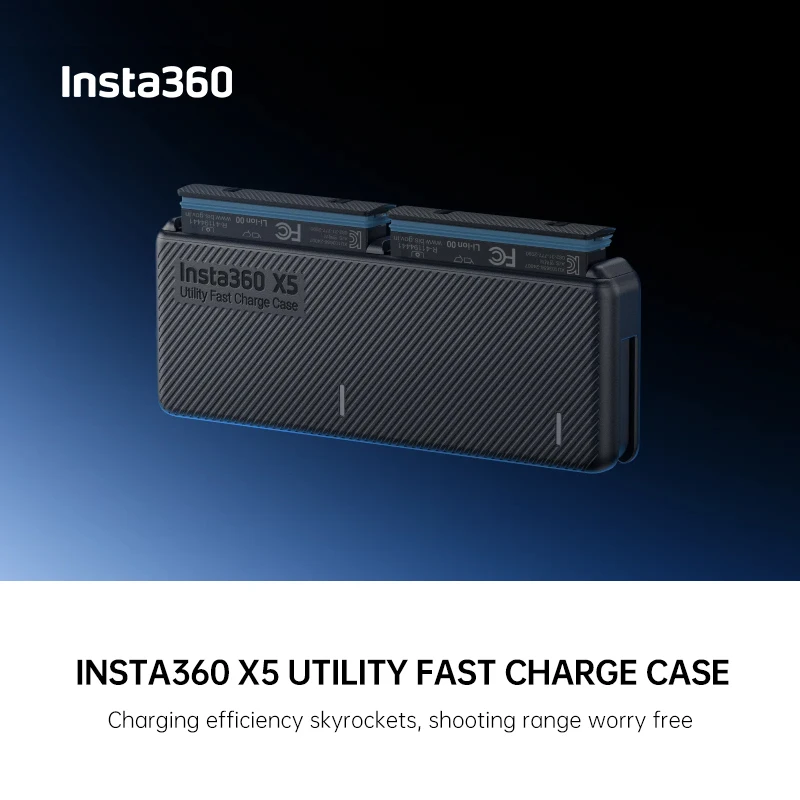 Insta360 X5 étui de Charge rapide utilitaire pour Insta 360 X5 Action Sport panoramique Insta 360 X5 accessoires flambant neufs