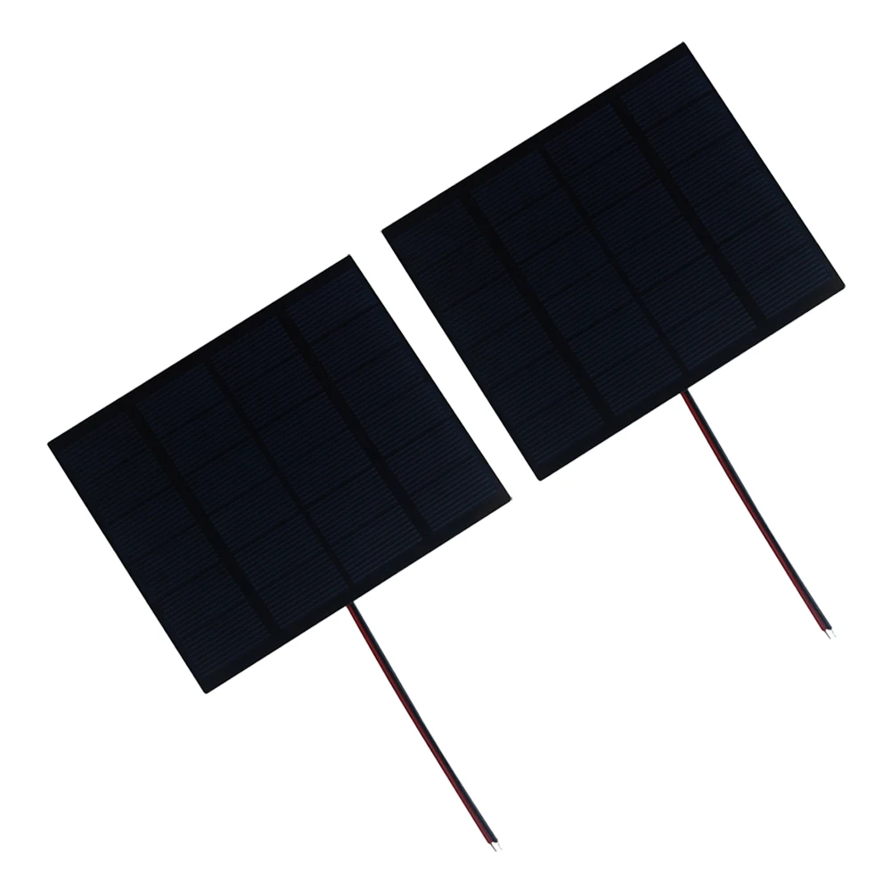 Compact Design DIY Solar System 0-300MA Output 6V Working Voltage Efficient Energy Conversion Grade A Polycrystalline