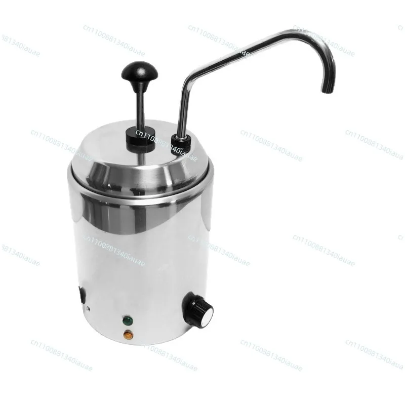 

Commercial Cheese Sauce Pump Type Cheese Heating Thermostat Fructose Squeezer Press Insulation Bucket 2L Distributor