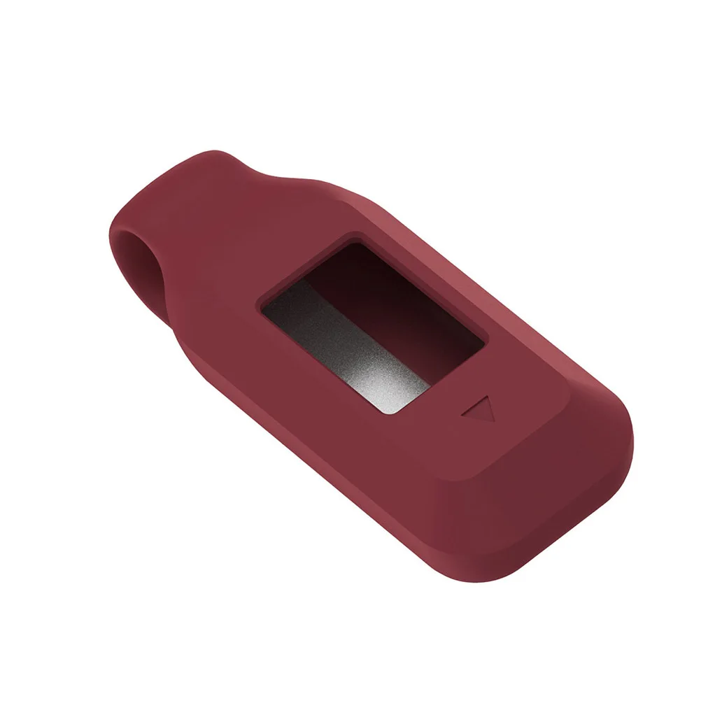 Vivofit3 Protective Silicone Watch Case Shell Red Anti-Scratch Durable Cover Dirt Proof Watch Frame Protector