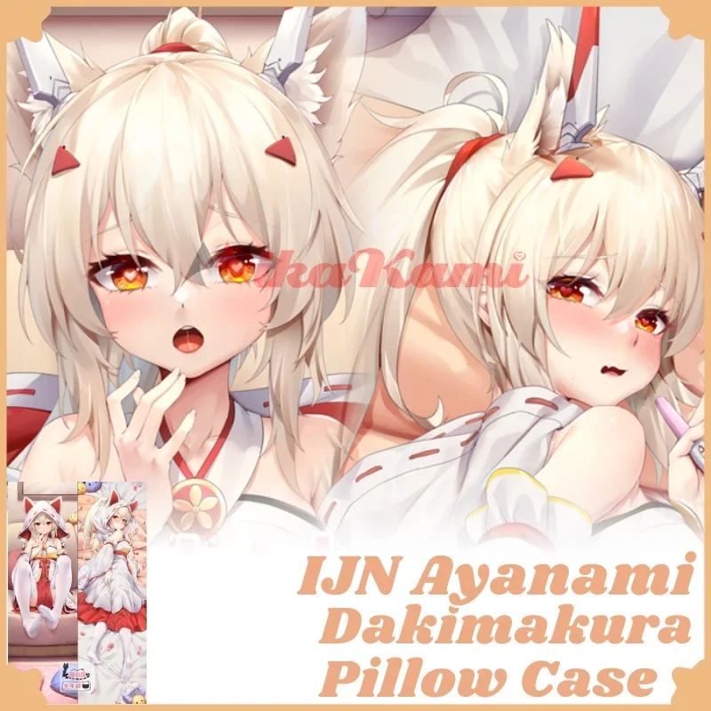 

IJN Ayanami Dakimakura Azur Lane Game Pillowcase Fullbody Hugging Sexy Pillow Case Otaku Cushion Cover Home Bedding Decor Gift