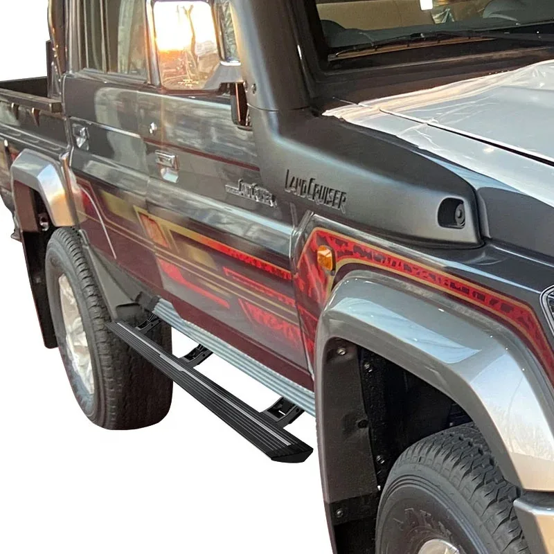 

Aluminum Alloy Exterior Parts Power Running Board for Land Cruiser 79 Accessories