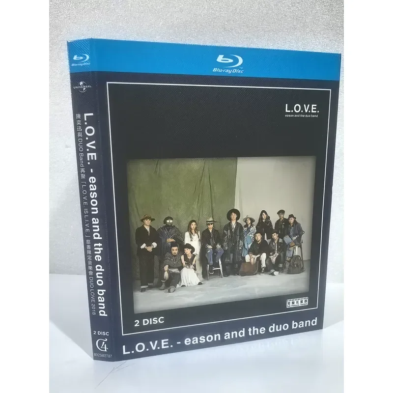 Blu-ray Disc Eason Chan L O V E Charity Limited Concert