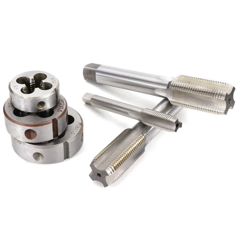 Imagem -03 - Mão Direita Métrica Tap Die Grupo Máquina-ferramenta Rosca Interna e Externa Tapping Ferramentas de Reparo de Rosca M13-m24 Pcs
