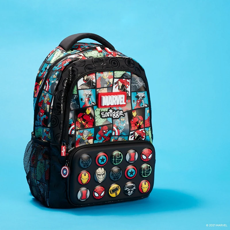 Smiggle Superhero Spider-Man Children Stationery School Bag Lunch Bag Lunch Box Pencil Box Water Cup Student Gift
