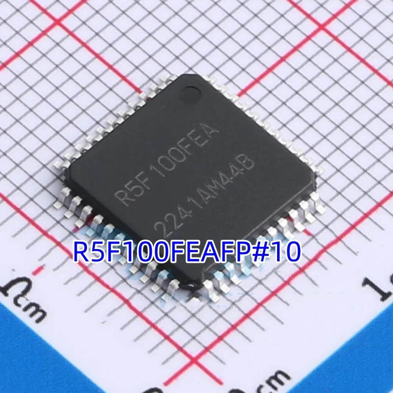 New and Original R5F100FEAFP#10 LQFP44  16-bit Microcontrollers - MCU 16BIT MCU RL78/G13 64K LQFP44 -40/+85C