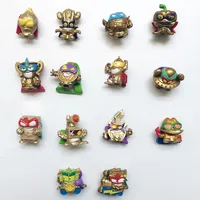 Original Super Zings Superzing Serie1-10 SUPER RARE Gold Leader Hero Villain Rival of Kaboom Evil Figure Limite Collect Kid Toy