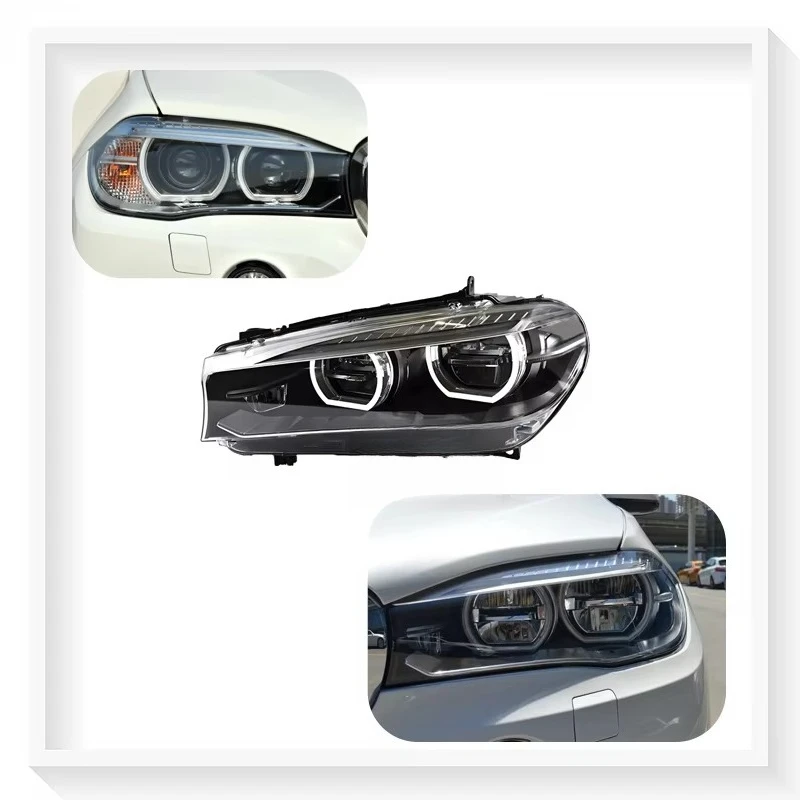 

For BMW X5 F15 2014-2018 Low Configuration Upgrade High Configuration Full LED Headlight LED Day Running Light Plug and Play