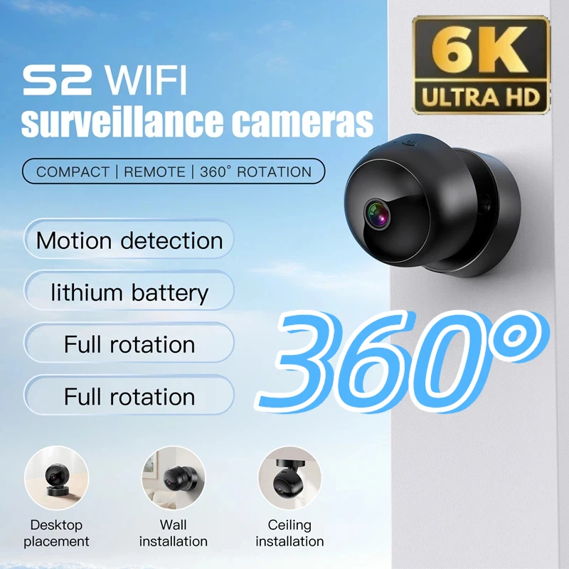 New Mini Camera 6K …