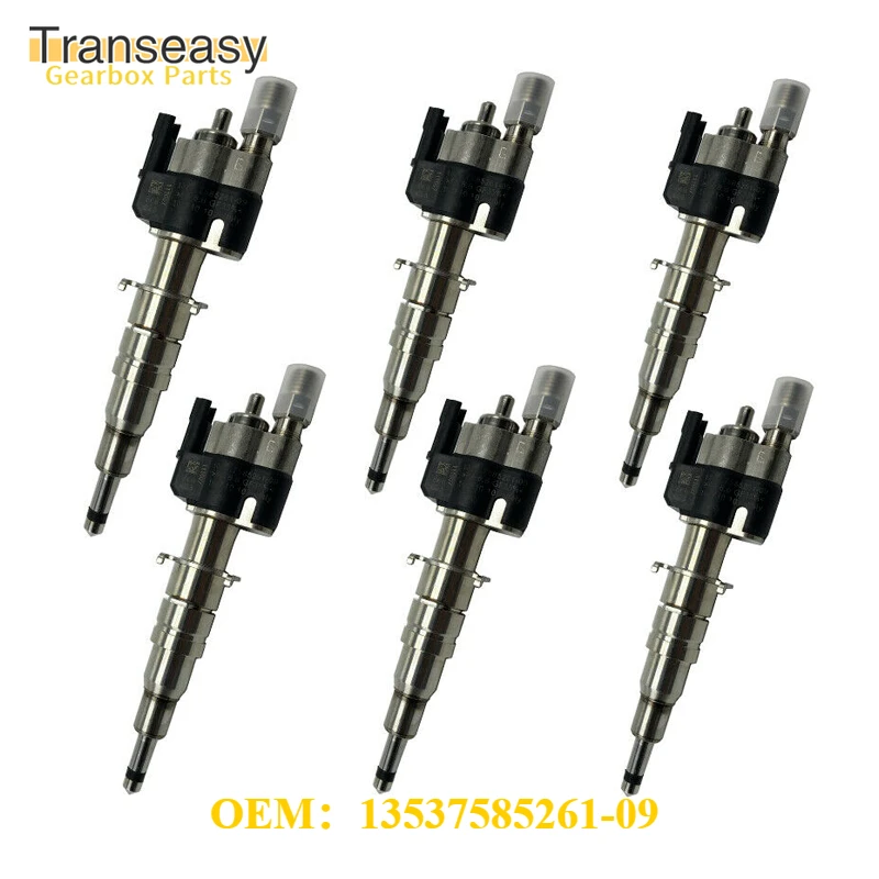 

6PCS 13537585261-09 OEM Fuel Injector Fits For BMW N54 135 335 535 550 750 650i 740i Car Accessories Tools