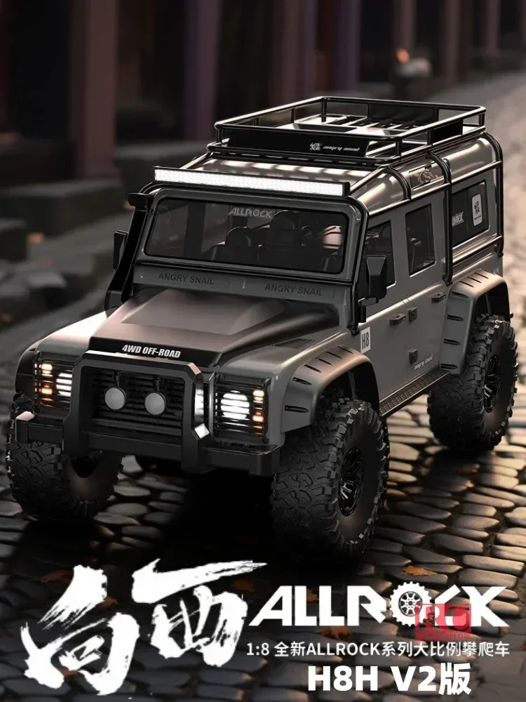 Nowy MJX 1/8 FOC Brushless H8H Westward ALLLOCK The Defender 2.4G 4X4 RC Car Simulation Climbing Off-road Vehicle Model dla dorosłych