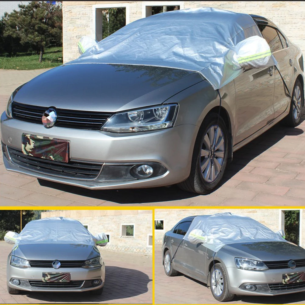 

Car Cover Sun Visor Windshield for Snow Protector Thick Section Winter Grey Ice