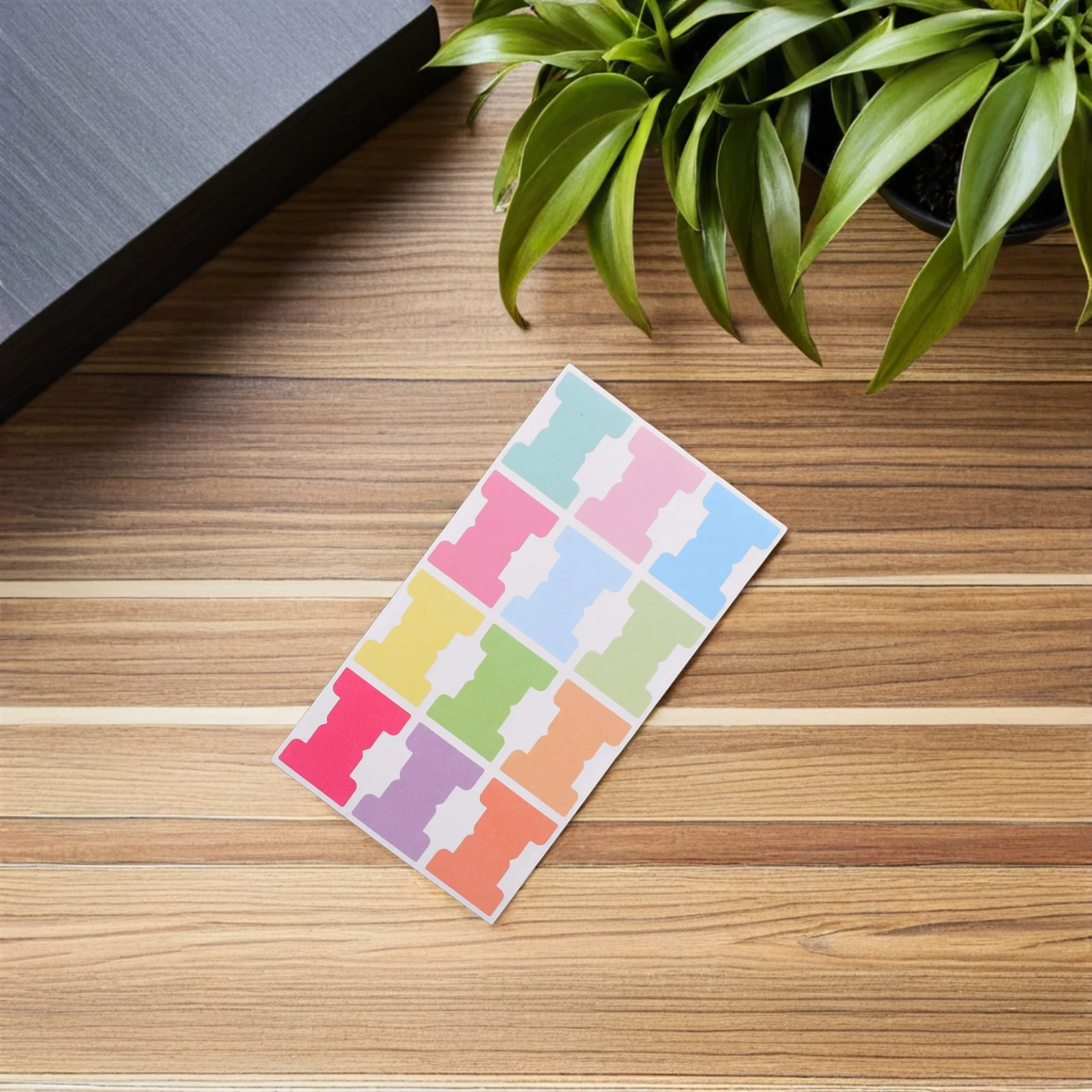 360Pcs Colorful Index Tabs Writable Adhesive Sticky Page Markers Book Notebooks Binders Removable Organizational Labels