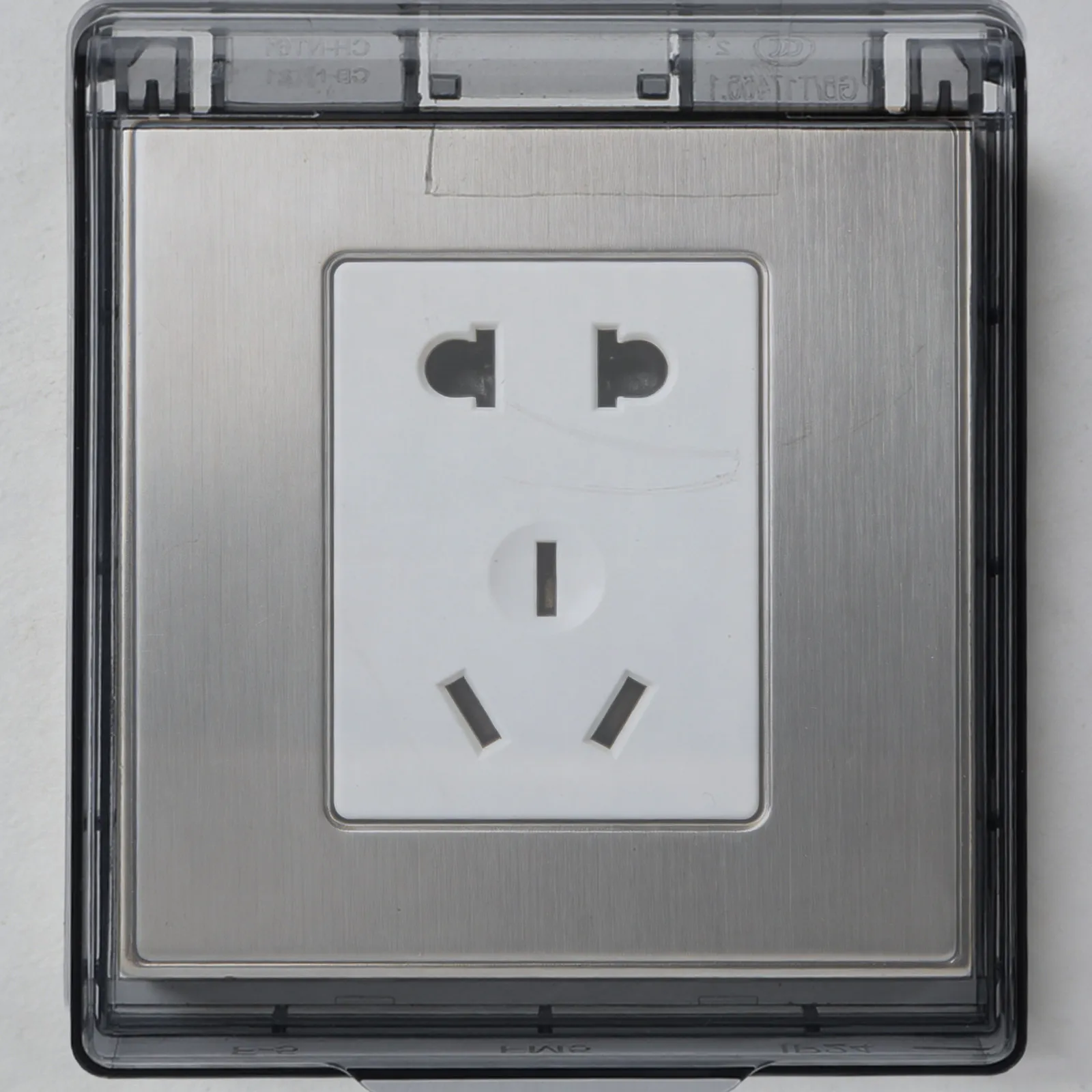 

2Pcs Waterproof Switch Cover Ultra Thin Adhesive Socket Protector Peel Stick Wall Switch Guard Splash Proof Outlet Cover Indoor