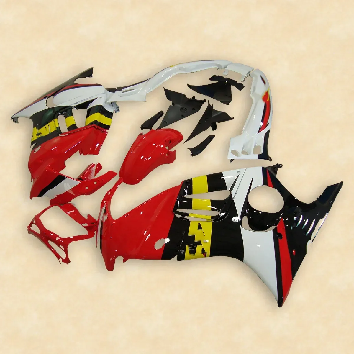 

TCMT Motorcycle Painted XF-4121-03 Red White ABS Plastic Fairing Bodywork Set Fit Motorcycle Honda CBR600FS 95-96