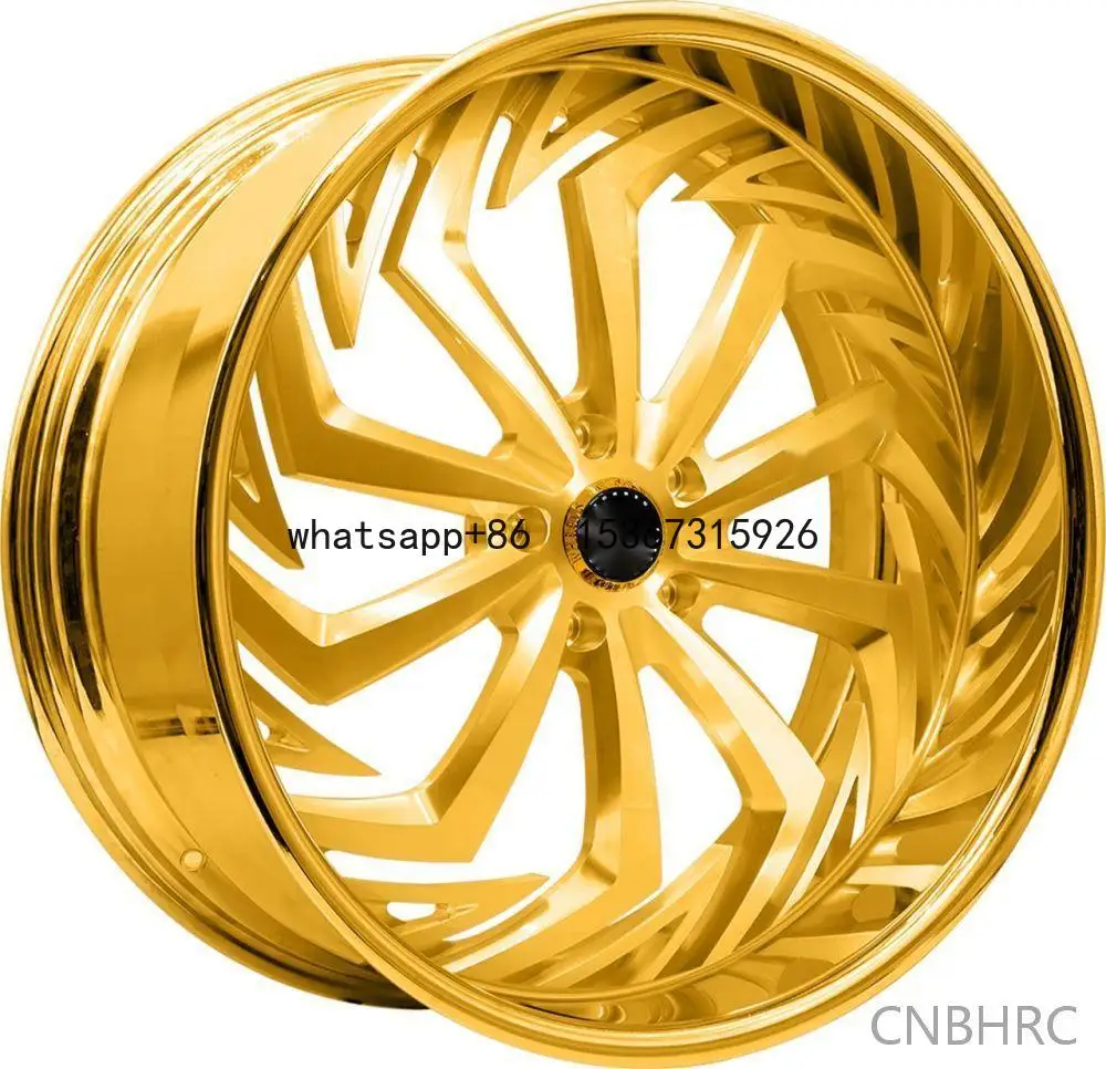 Racing car Truck off-road car alloy wheel Lightweight Forged  For Porsche  Tesla Car Rims Support Custom