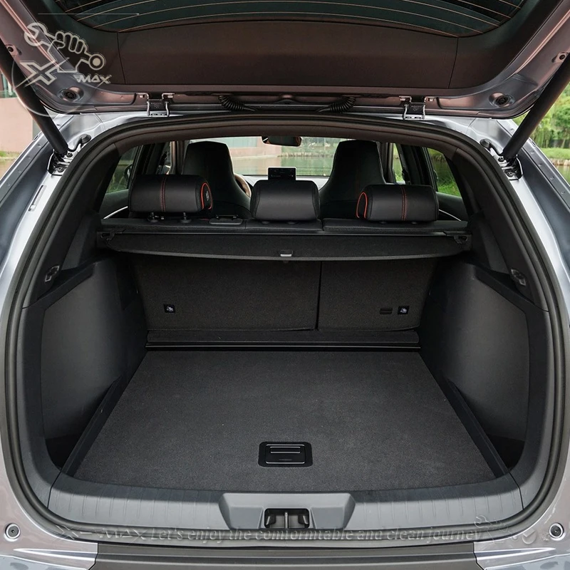 For BYD SONG DM-i EV Plus 2024 Fit Car Trunk Mat All Season Black Cargo Mat 3D Shaped Laser Measured Trunk Liners