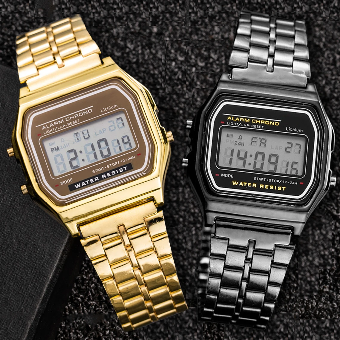 Fashion Gold and Black Link Bracelet Battery Operated Watch Amazon.com: WITHit Anne Klein Fashion Chain Bracelet for  main image 2