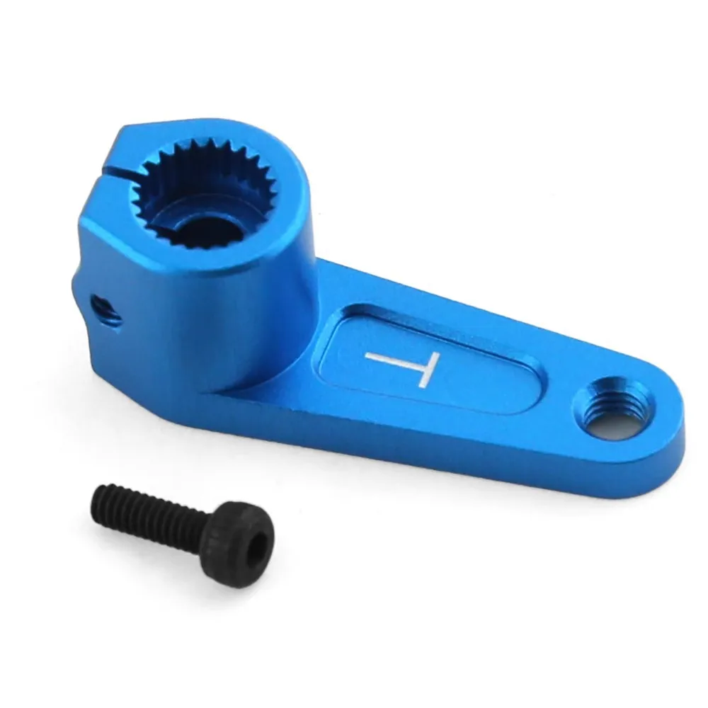 Lega di alluminio TT01 TT02 XV02 25T Servo braccio dello sterzo aumenta la parte Servo del collegamento dello sterzo per Tamiya 42248 RC accessori per auto