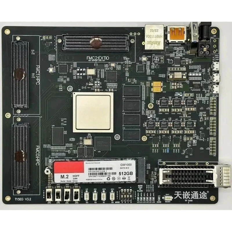 

MPSOC Development Board XCZU15EG With FMC HPC Tianembed Tongtu Software Radio