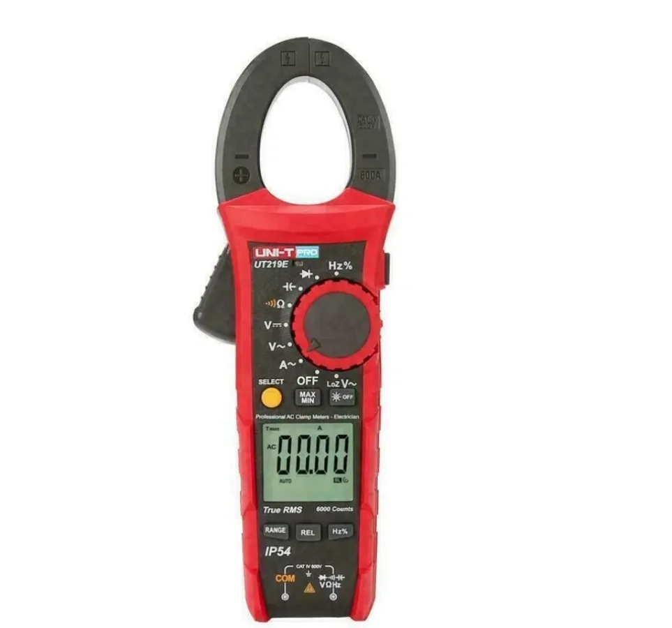 UNI-T UT219E True RMS Professional Clamp Meter AC Current 600A 100% Original Brand New In Stock Volt Amp Ammeter Tester Pliers