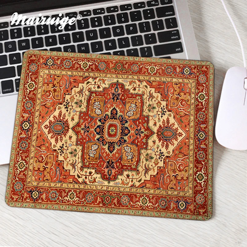 Small Mouse Pad Persian Carpet Computer Desks Muslim Mouse Mats Keyboard Pc Mousepad 180*220 Desk Mat Carpet Office Accessory