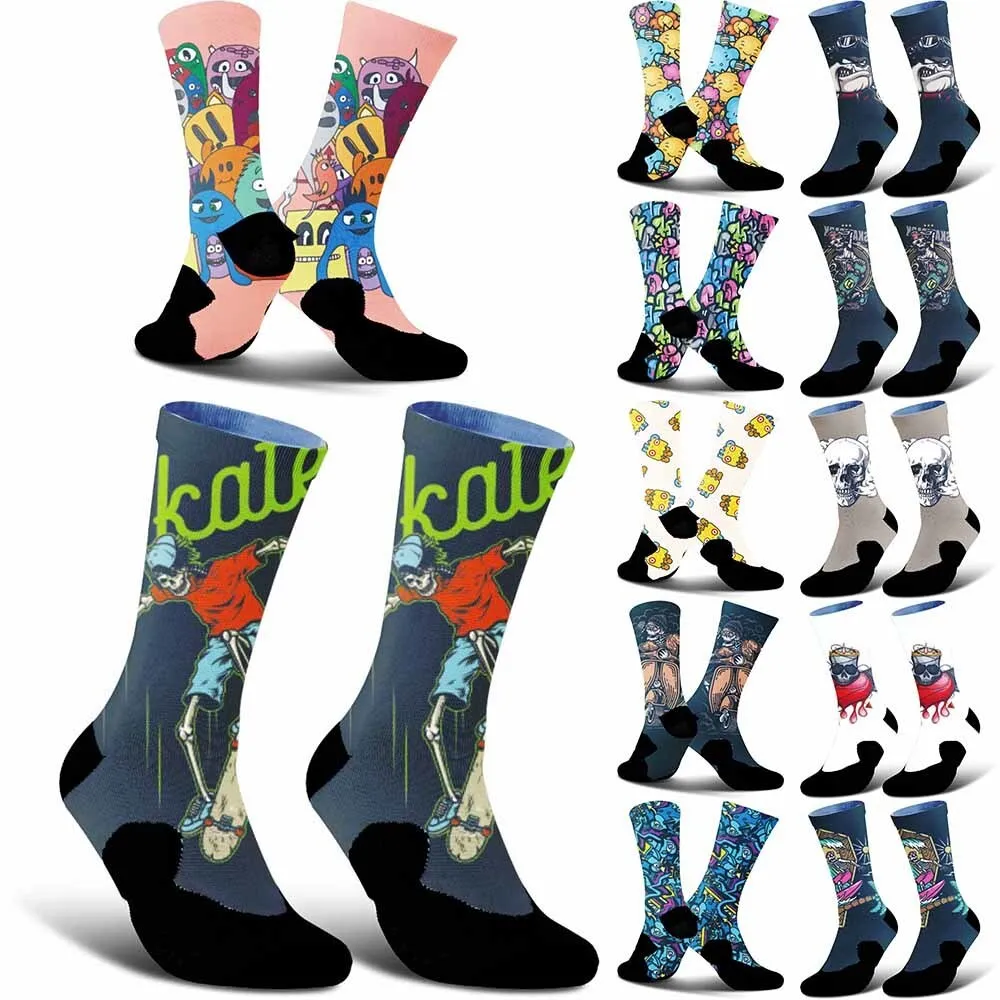 

Эксклюзивные модные носки Riders! Влагоотводящая, прочная, милая - крутая художественная смесь, делающая велосипедный глаз - ловля.