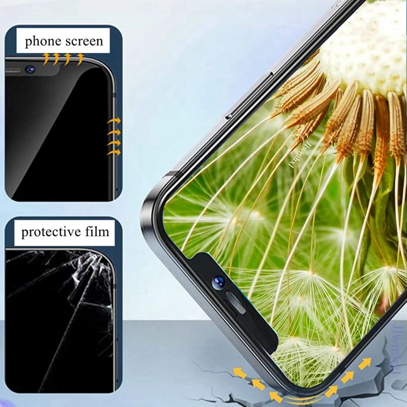 Vidrio Templado para iPhone SE X XR XS 11 12 13 14 15 16 Pro Max 12 13 Mini Protector de Pantalla para iPhone 16 15 14 6 6S 7 8 Plus HD 2