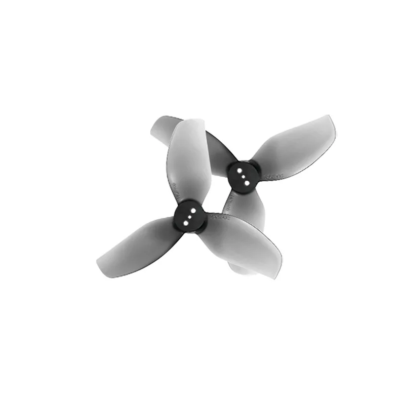 10Pcs HQProp T2.8X2.4X3/2.8X1.6X3 (2 positive + 2 negative) 3-blade propeller - gray